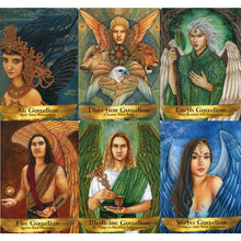 Indlæs billede til gallerivisning ANGEL AND ANCESTORS ORACLE CARDS The Crystal Avenues 
