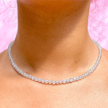 Load image into Gallery viewer, AQUAMARINE CHOKER NECKLACE Bracelet The Crystal Avenues 
