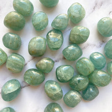 Load image into Gallery viewer, AQUAMARINE TUMBLE STONE (INDIA) The Crystal Avenues 

