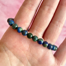 Load image into Gallery viewer, AZURITE CHRYSOCOLLA BRACELET Bracelet The Crystal Avenues 
