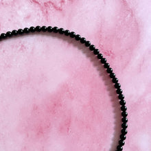 Load image into Gallery viewer, BLACK TOURMALINE CHOKER NECKLACE Bracelet The Crystal Avenues 
