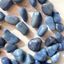 Load image into Gallery viewer, BLUE QUARTZ TUMBLE STONE Tumble stone The Crystal Avenues 
