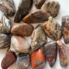 Load image into Gallery viewer, BRECCIATED JASPER TUMBLE STONE Tumble stone The Crystal Avenues 

