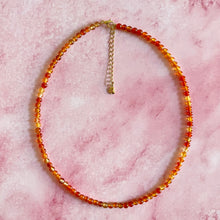 Load image into Gallery viewer, CARNELIAN CHOKER NECKLACE Bracelet The Crystal Avenues 
