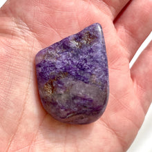 Load image into Gallery viewer, CHAROITE (10) tumble stone The Crystal Avenues 
