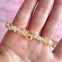 Load image into Gallery viewer, CITRINE CHIP BRACELET Bracelet The Crystal Avenues 
