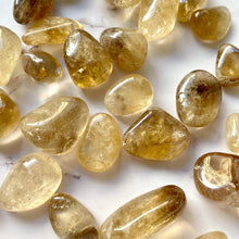 Load image into Gallery viewer, CITRINE (NATURAL) TUMBLESTONE tumble stone The Crystal Avenues 
