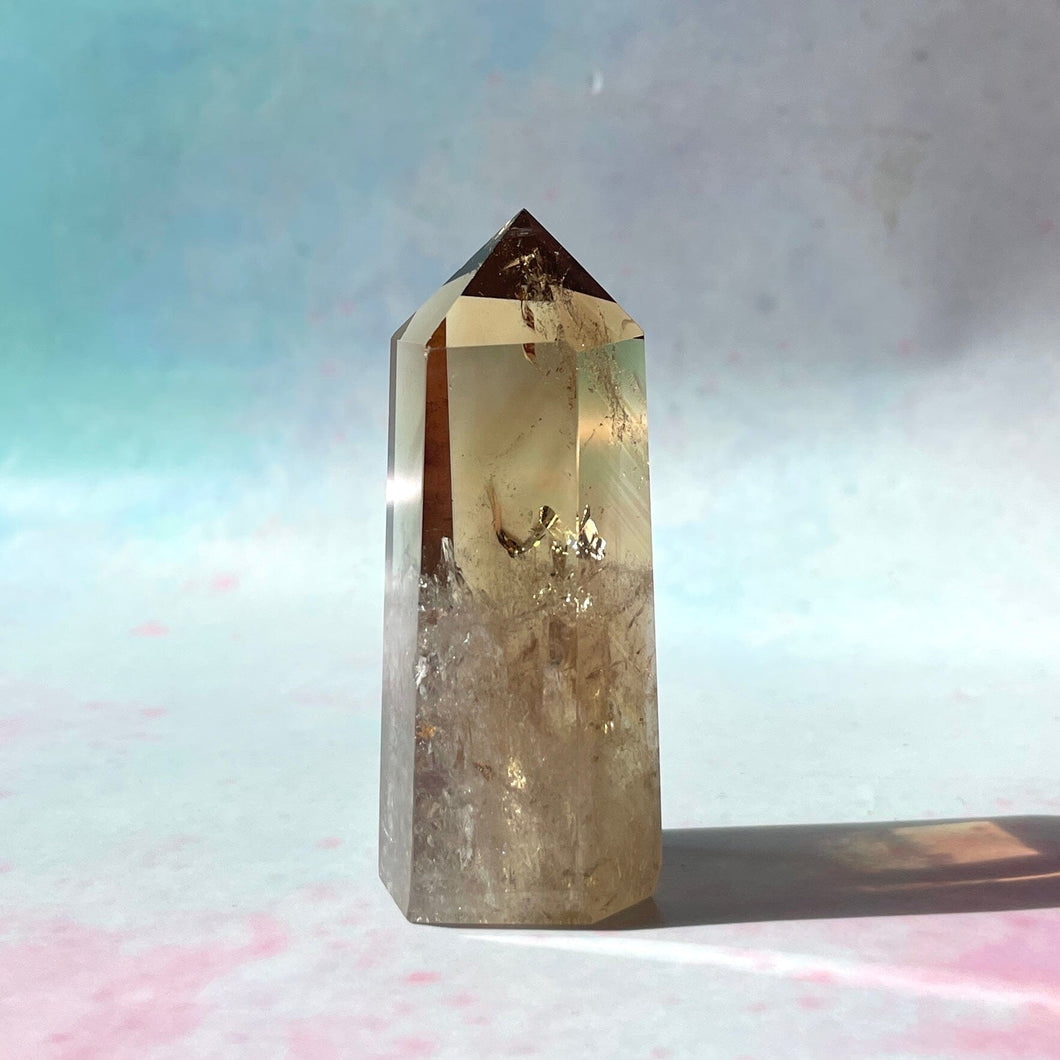 CITRINE TOWER (18) tumble stone The Crystal Avenues 