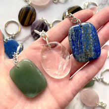 Load image into Gallery viewer, CRYSTAL KEYCHAIN Keychain The Crystal Avenues Rock Crystal 
