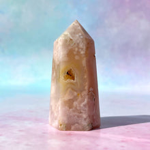 Load image into Gallery viewer, FLOWER AGATE TOWER (1) The Crystal Avenues 
