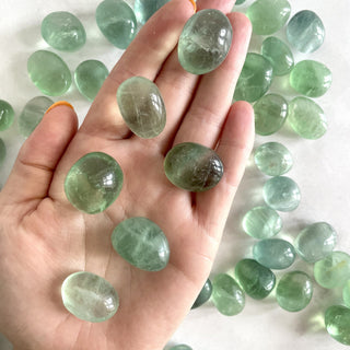 FLUORITE HIGH QUALITY TUMBLESTONE tumble stone The Crystal Avenues 