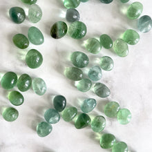 Load image into Gallery viewer, FLUORITE HIGH QUALITY TUMBLESTONE tumble stone The Crystal Avenues 
