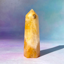 Load image into Gallery viewer, GOLDEN HEALER TOWER (10) tumble stone The Crystal Avenues 
