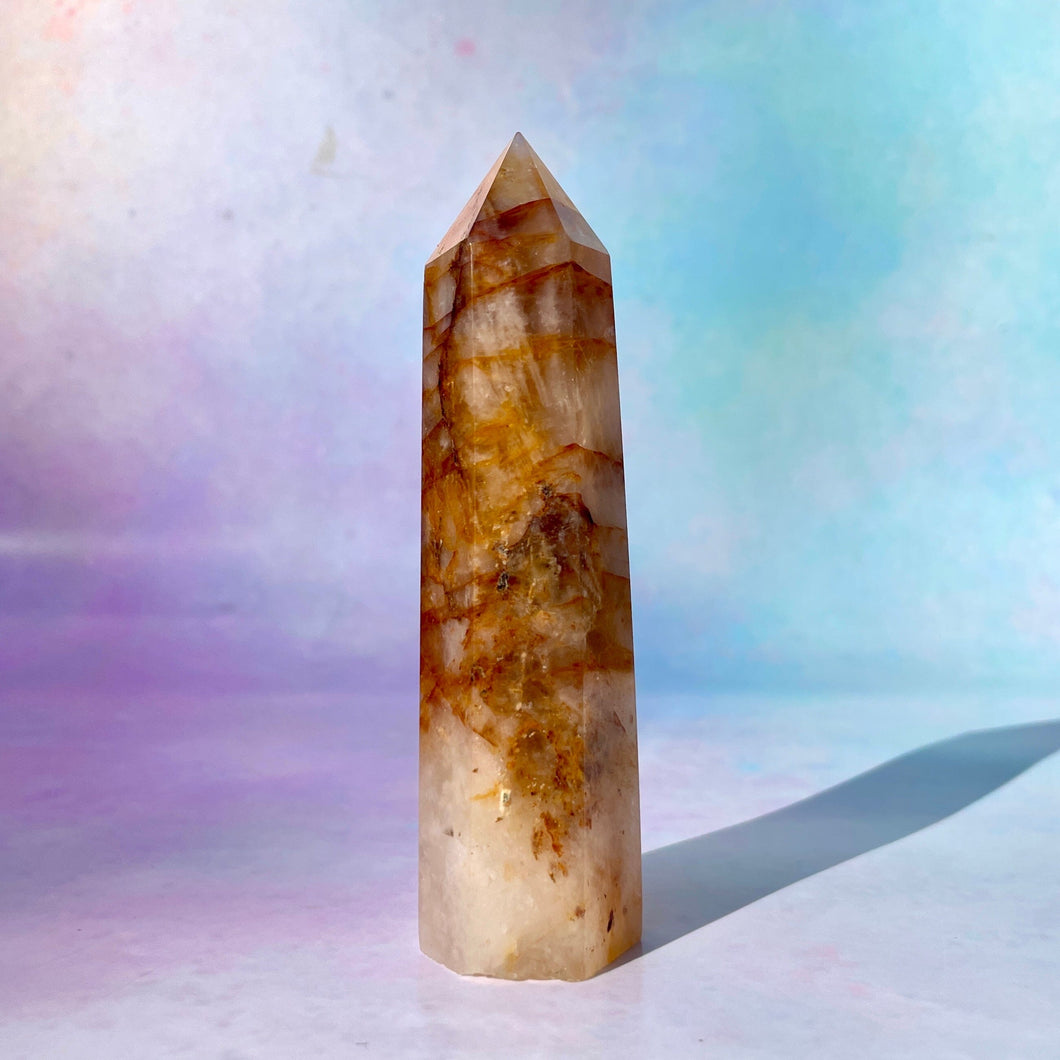 GOLDEN HEALER TOWER (3) tumble stone The Crystal Avenues 