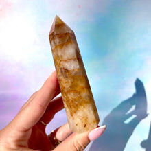 Load image into Gallery viewer, GOLDEN HEALER TOWER (3) tumble stone The Crystal Avenues 
