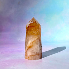 Load image into Gallery viewer, GOLDEN HEALER TOWER (7) tumble stone The Crystal Avenues 
