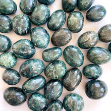 Load image into Gallery viewer, GREEN APATITE TUMBLE STONE tumble stone The Crystal Avenues 
