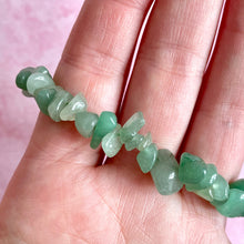 Load image into Gallery viewer, GREEN AVENTURINE CHIP BRACELET Bracelet The Crystal Avenues 
