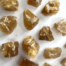 Load image into Gallery viewer, HONEY CALCITE RAW Raw Crystal The Crystal Avenues 
