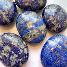 Load image into Gallery viewer, LAPIS LAZULI PALM STONE tumble stone The Crystal Avenues 
