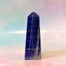 Load image into Gallery viewer, LAPIS LAZULI TOWER (2) tumble stone The Crystal Avenues 
