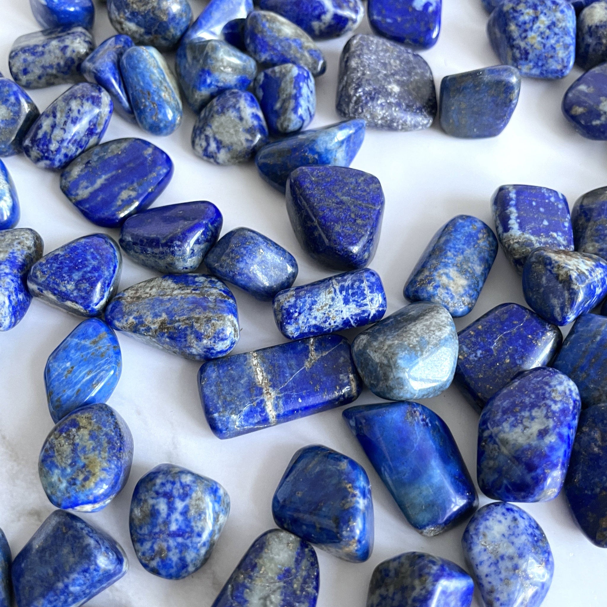 Lapis Lazuli Tumbles – Crystal Cove