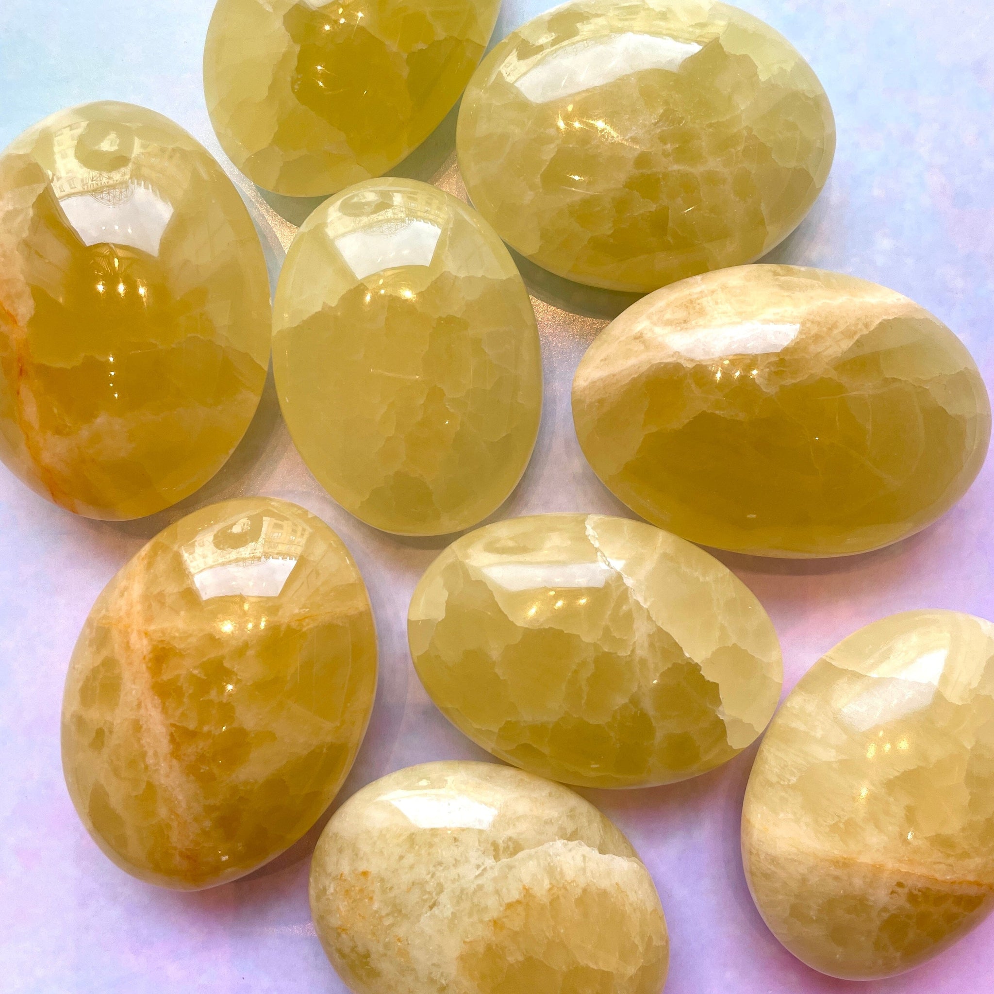 Hand Carved hotsell Lemon Calcite aka Yellow Calcite Moon from Pakistan