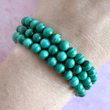Load image into Gallery viewer, MALACHITE BRACELET Bracelet The Crystal Avenues 
