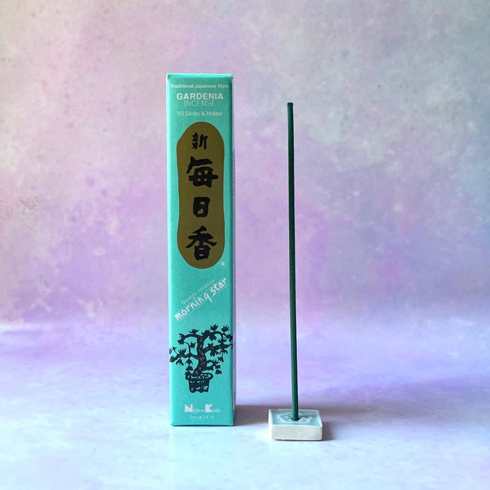 MORNING STAR INCENSE - GARDENIA The Crystal Avenues 