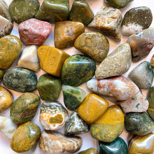 Load image into Gallery viewer, OCEAN JASPER TUMBLE STONE Tumble stone The Crystal Avenues 
