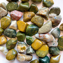 Load image into Gallery viewer, OCEAN JASPER TUMBLE STONE Tumble stone The Crystal Avenues 
