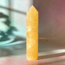 Load image into Gallery viewer, ORANGE CALCITE TOWER (4) tumble stone The Crystal Avenues 
