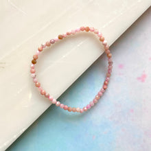 Load image into Gallery viewer, PINK OPAL FACET STRETCH BRACELET Bracelet The Crystal Avenues 
