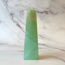 Load image into Gallery viewer, PISTACHIO CALCITE TOWER (3) Palmstone The Crystal Avenues 

