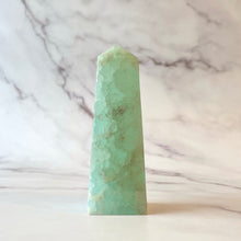 Load image into Gallery viewer, PISTACHIO CALCITE TOWER (4) Palmstone The Crystal Avenues 
