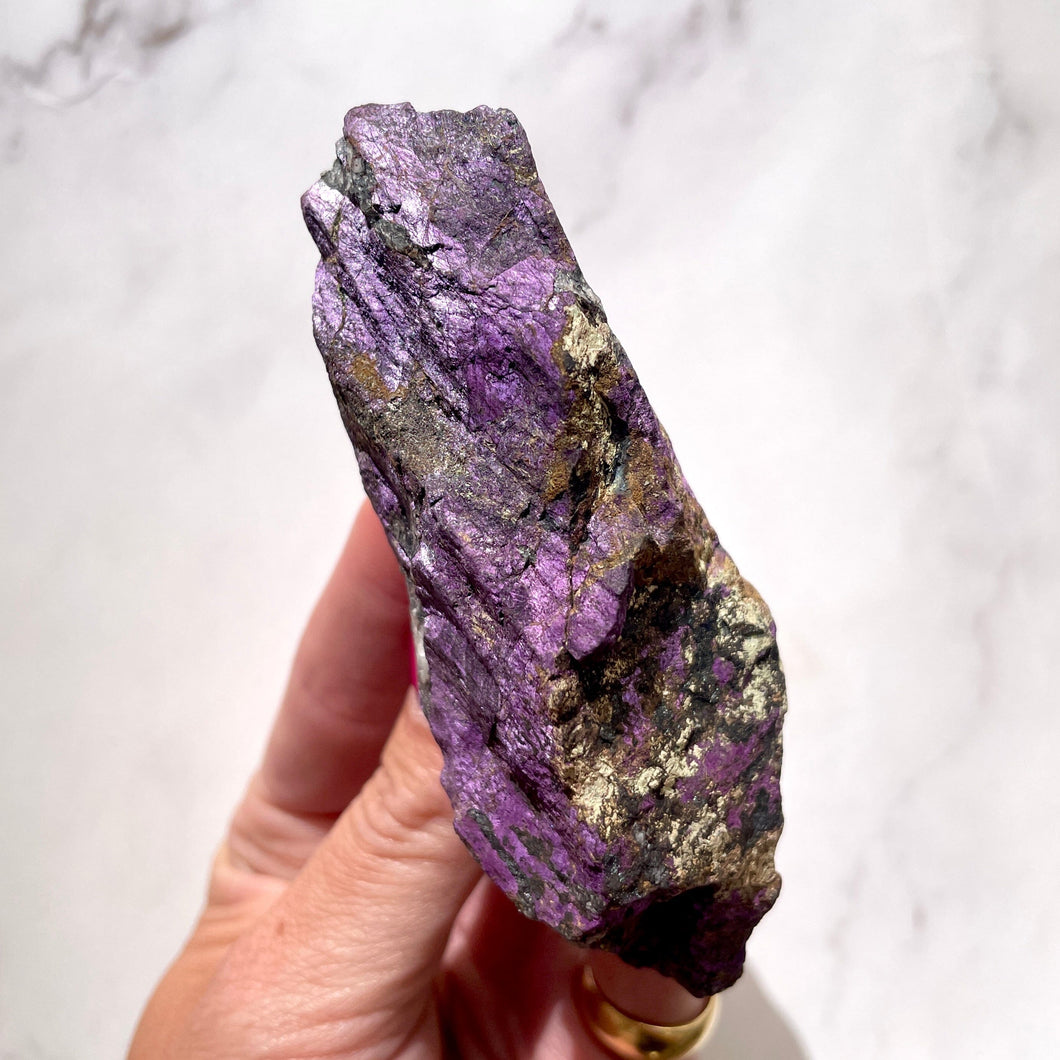 PURPURITE NAMIBIA (2) tumble stone The Crystal Avenues 