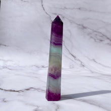 Load image into Gallery viewer, RAINBOW FLUORITE TOWER (A) The Crystal Avenues 
