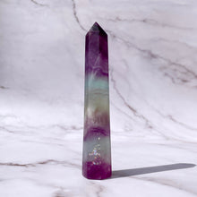 Load image into Gallery viewer, RAINBOW FLUORITE TOWER (A) The Crystal Avenues 
