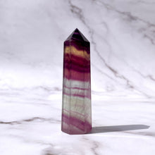 Load image into Gallery viewer, RAINBOW FLUORITE TOWER (H) The Crystal Avenues 
