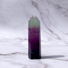Load image into Gallery viewer, RAINBOW FLUORITE TOWER (L) The Crystal Avenues 
