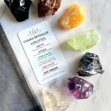 Load image into Gallery viewer, RAW CHAKRA CRYSTALS Crystal set The Crystal Avenues 
