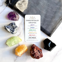 Load image into Gallery viewer, RAW CHAKRA CRYSTALS Crystal set The Crystal Avenues 
