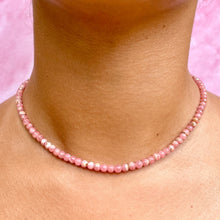 Load image into Gallery viewer, RHODOCHROSITE CHOKER NECKLACE Bracelet The Crystal Avenues 
