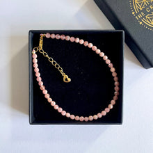 Load image into Gallery viewer, RHODOCHROSITE FACETED BRACELET Bracelet The Crystal Avenues 

