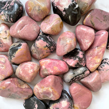 Load image into Gallery viewer, RHODONITE TUMBLESTONE tumble stone The Crystal Avenues 
