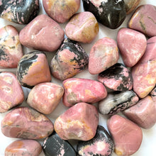 Load image into Gallery viewer, RHODONITE TUMBLESTONE tumble stone The Crystal Avenues 
