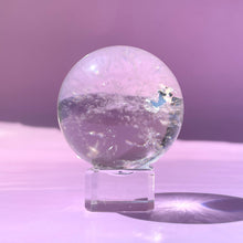 Load image into Gallery viewer, ROCK CRYSTAL SPHERE - EXTRA QUALITY (1) tumble stone The Crystal Avenues 
