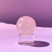 Load image into Gallery viewer, ROSE QUARTZ SPHERE (5) The Crystal Avenues 
