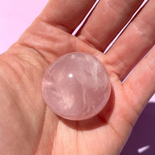 Load image into Gallery viewer, ROSE QUARTZ SPHERE (5) The Crystal Avenues 
