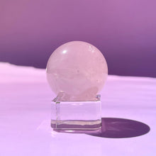 Indlæs billede til gallerivisning ROSE QUARTZ SPHERE (6) The Crystal Avenues 
